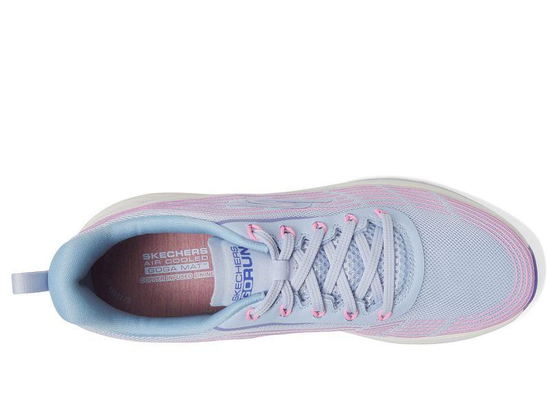 スケッチャーズ レディース シューズ スニーカー SKECHERS Max Cushioning Elite 20 Light BluePink ブルー