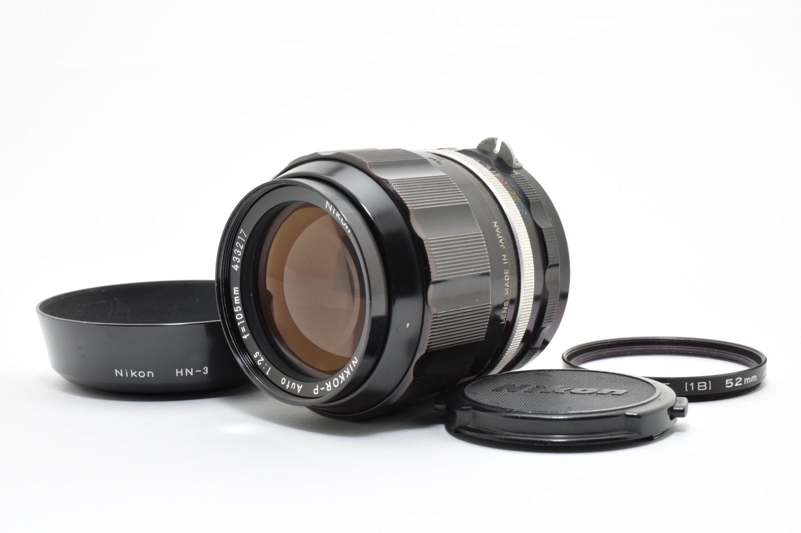 ◇◆ 完動美品 ニコン Nikon ニッコール Nikkor P Auto 105mm f/2.5 非 Ai 望遠 MF レンズ 動作確認済 4473 ◆◇