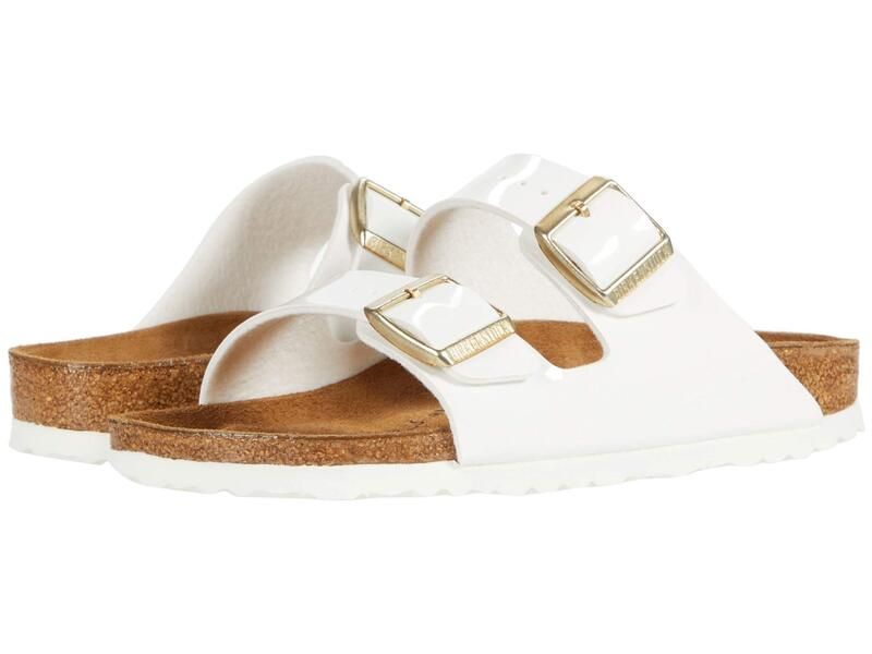 ビルケンシュトック レディース シューズ サンダル Birkenstock Arizona White Patent Bi ホワイト