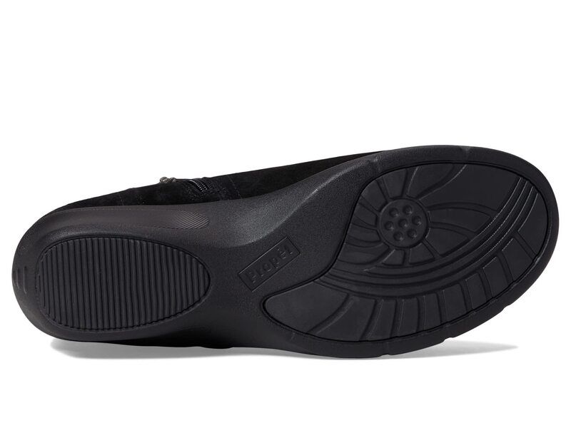 プロペット レディース シューズ ブーツ・レインブーツ Propet Waverly Black Suede ブラック