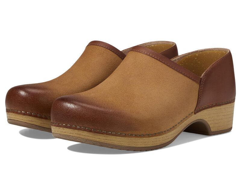 ダンスコ レディース シューズ サンダル Dansko Brenna Tan Burnished S タン