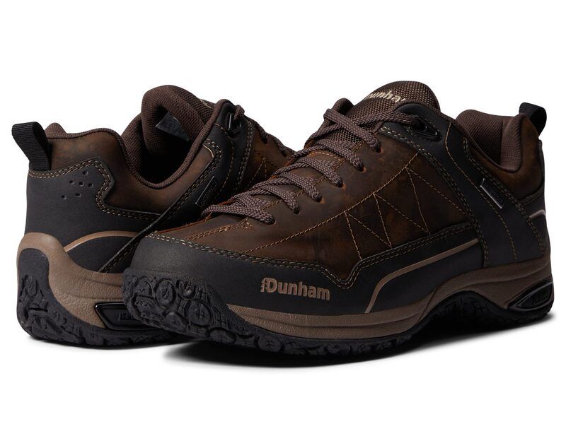 ダナム メンズ シューズ スニーカー プラスサイズ レース Dunham Cloud Plus Waterproof LaceUp Brown ブラウン