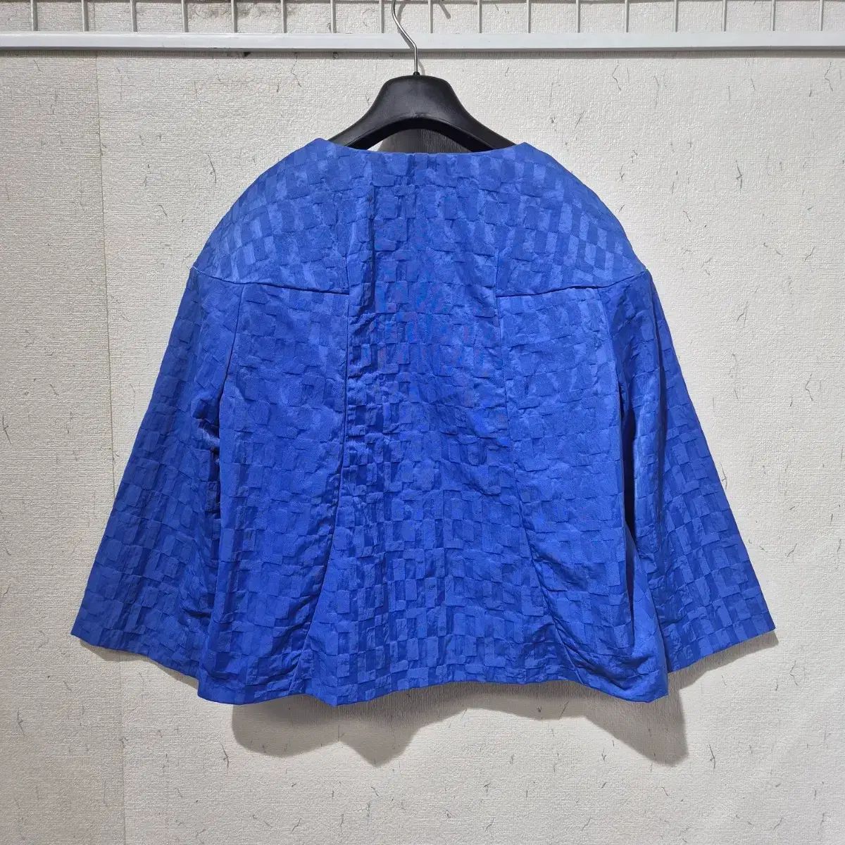 マルニ ブルー CHECK パータン 半そで ジャケット