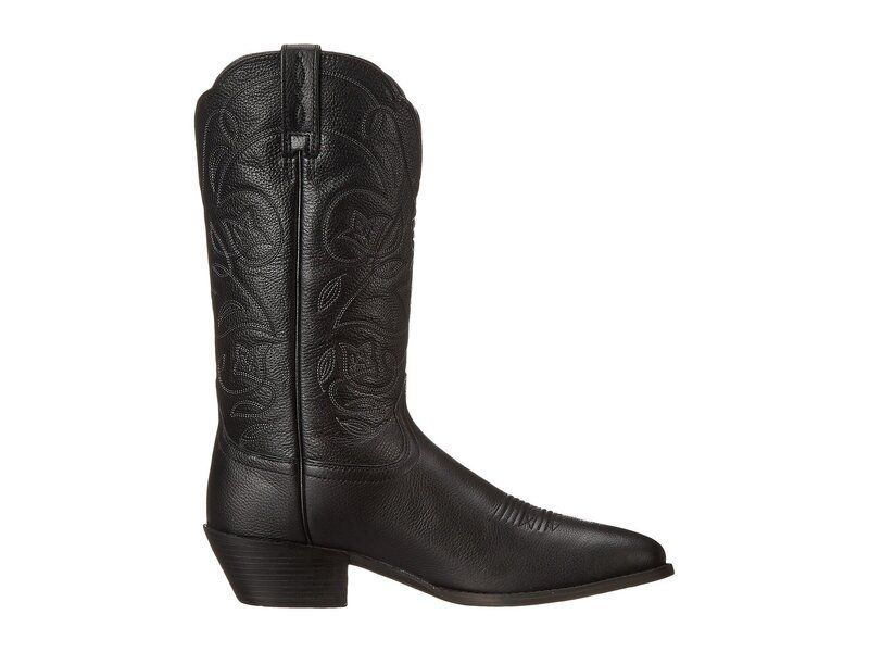 アリアト レディース シューズ ブーツ・レインブーツ Ariat Heritage Western Rtoe Black Deertan ブラック アリアト レディース シューズ ブーツ・レインブーツ Ariat Heritage Western Rtoe Black Deertan ブラック