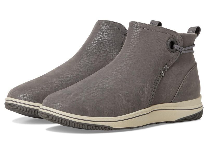 クラークス レディース シューズ ブーツ・レインブーツ ダービー Clarks Breeze Derby Dark Grey Texti グレー
