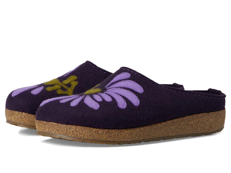 ハフィンガー レディース シューズ サンダル Haflinger Blooming Eggplant