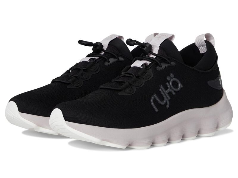 ライカ レディース シューズ スニーカー Ryka Podflow EZ SlipOn Walking Shoes Black ブラック