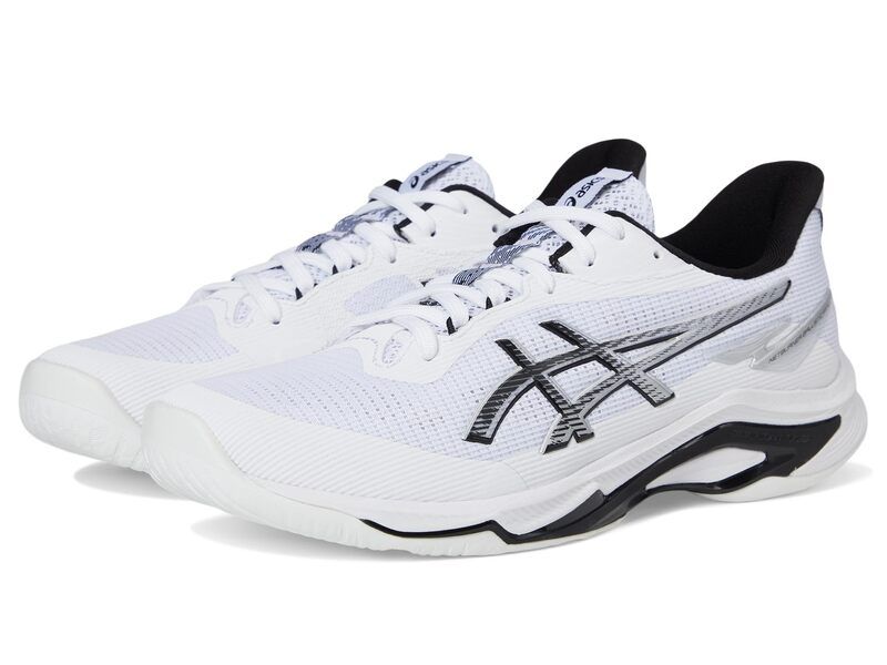 アシックス メンズ シューズ スニーカー ASICS Netburner Ballistic FF 4 WhiteBlack ホワイト
