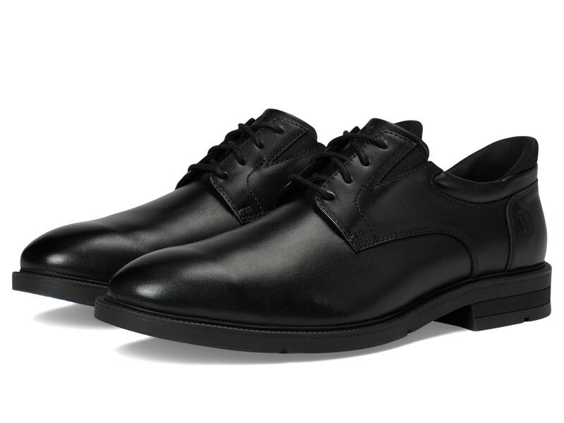 ノンブッシュ メンズ シューズ オックスフォード Nunn Bush Kore Icon Plain Toe Oxford Easy On Easy Off Dress Casual Shoe Black ブラック