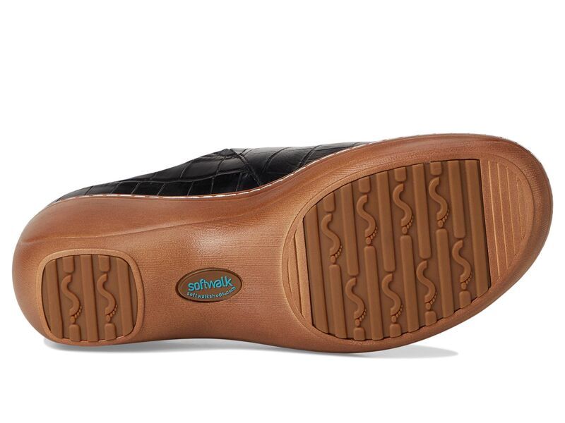 ソフトウォーク レディース シューズ スニーカー SoftWalk Madison Black Croco ブラック ソフトウォーク レディース シューズ スニーカー SoftWalk Madison Black Croco ブラック