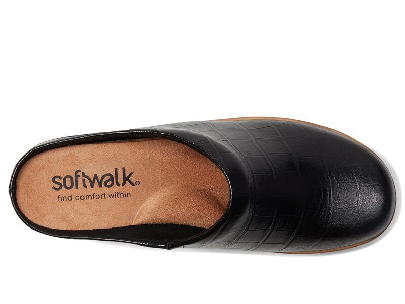ソフトウォーク レディース シューズ スニーカー SoftWalk Madison Black Croco ブラック ソフトウォーク レディース シューズ スニーカー SoftWalk Madison Black Croco ブラック