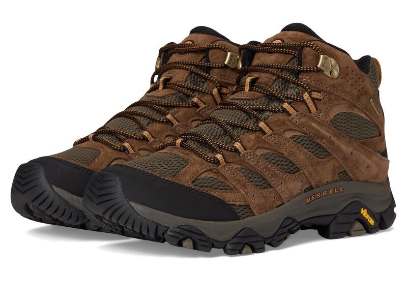 メレル メンズ シューズ スニーカー Merrell Moab 3 Mid Waterproof Earth 1