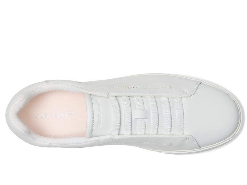 コールハーン レディース シューズ スニーカー Cole Haan Grandpro Luxe SlipOn Sneakers White Leather ホワイト