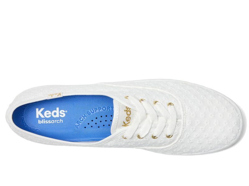 ケッズ レディース シューズ スニーカー レース Keds Champion Canvas Lace Up Snowhite Mini ホワイト