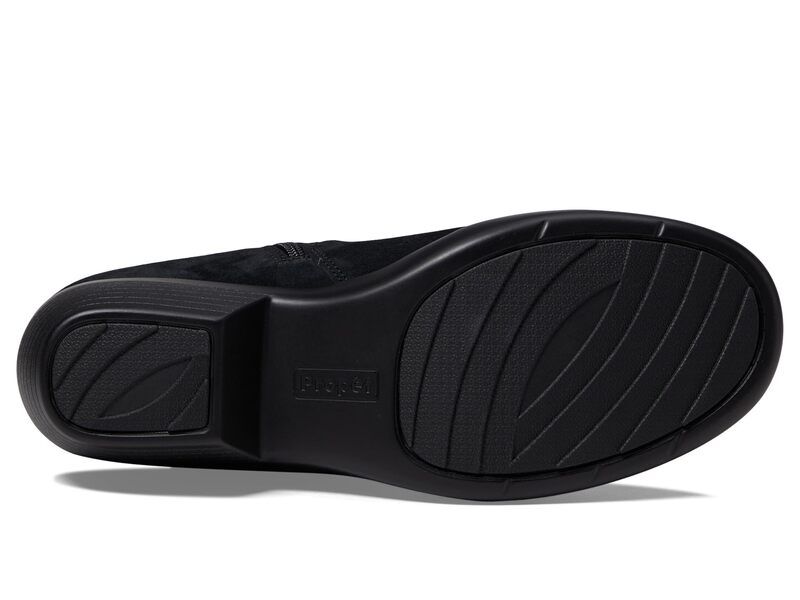 プロペット レディース シューズ スニーカー Propet Memphis Black Suede ブラック