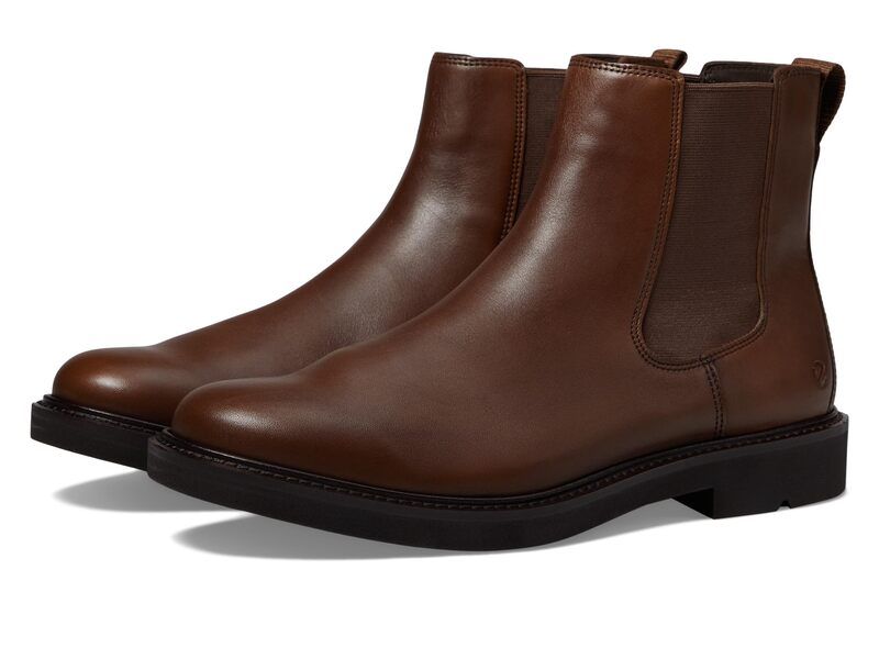 エコー メンズ シューズ ブーツ・レインブーツ チェルシーブーツ チェルシー ECCO London Double Gore Chelsea Boots Cocoa Brown ブラウン