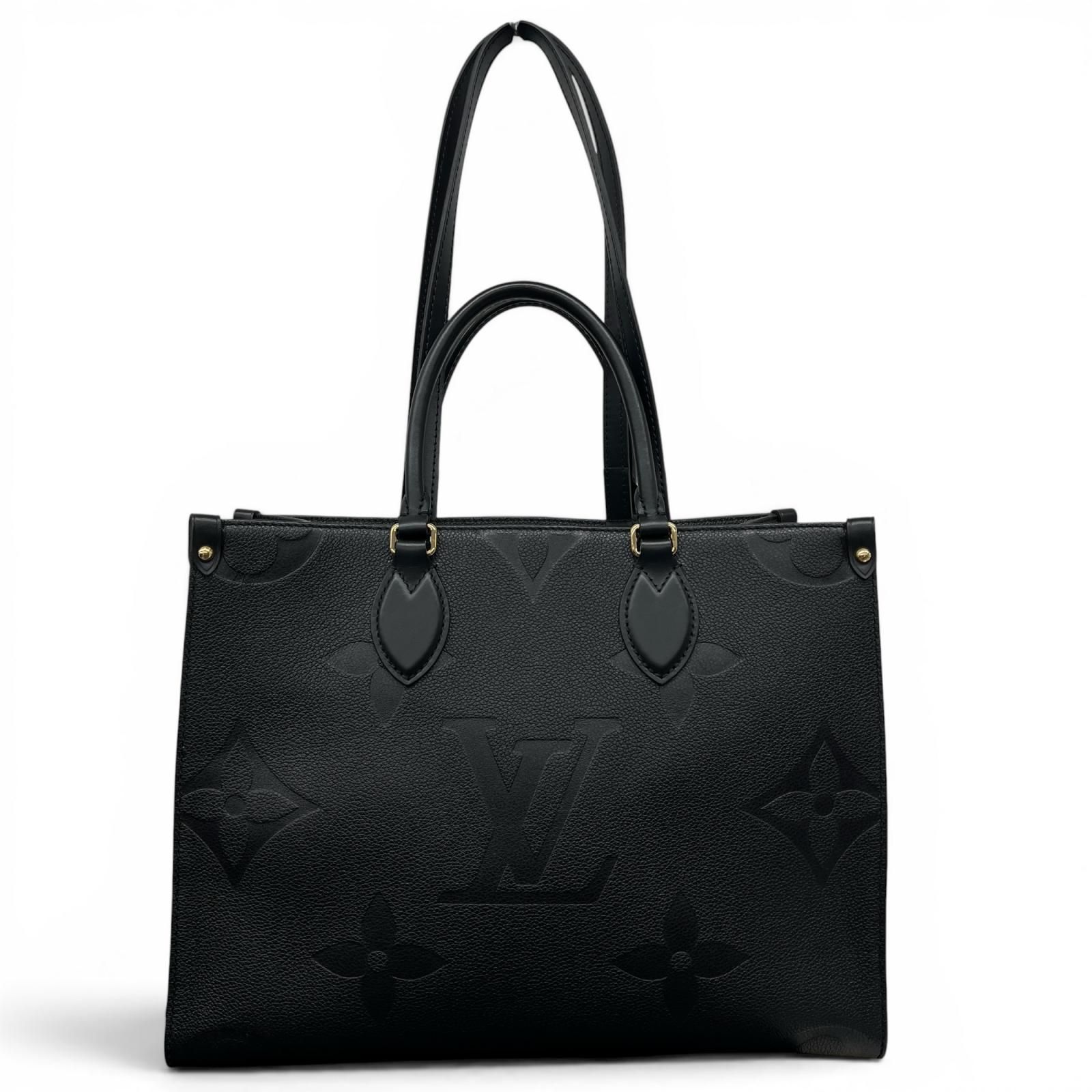 LOUIS VUITTON 極美品 ルイヴィトン オンザゴーMM モノグラムアンプラント ジャイアント 2way トートバッグ M45595 レザー RFID確認済 ブラック ビジネスバッグ ハンドバッグ ショルダーバッグ LV Aランク 中古 鑑定済 LOUIS VUITTON 極美品 ルイヴィトン オンザゴーMM モノグラムアンプラント ジャイアント 2way トートバッグ M45595 レザー RFID確認済 ブラック ビジネスバッグ ハンドバッグ ショルダーバッグ LV Aランク 中古 鑑定済