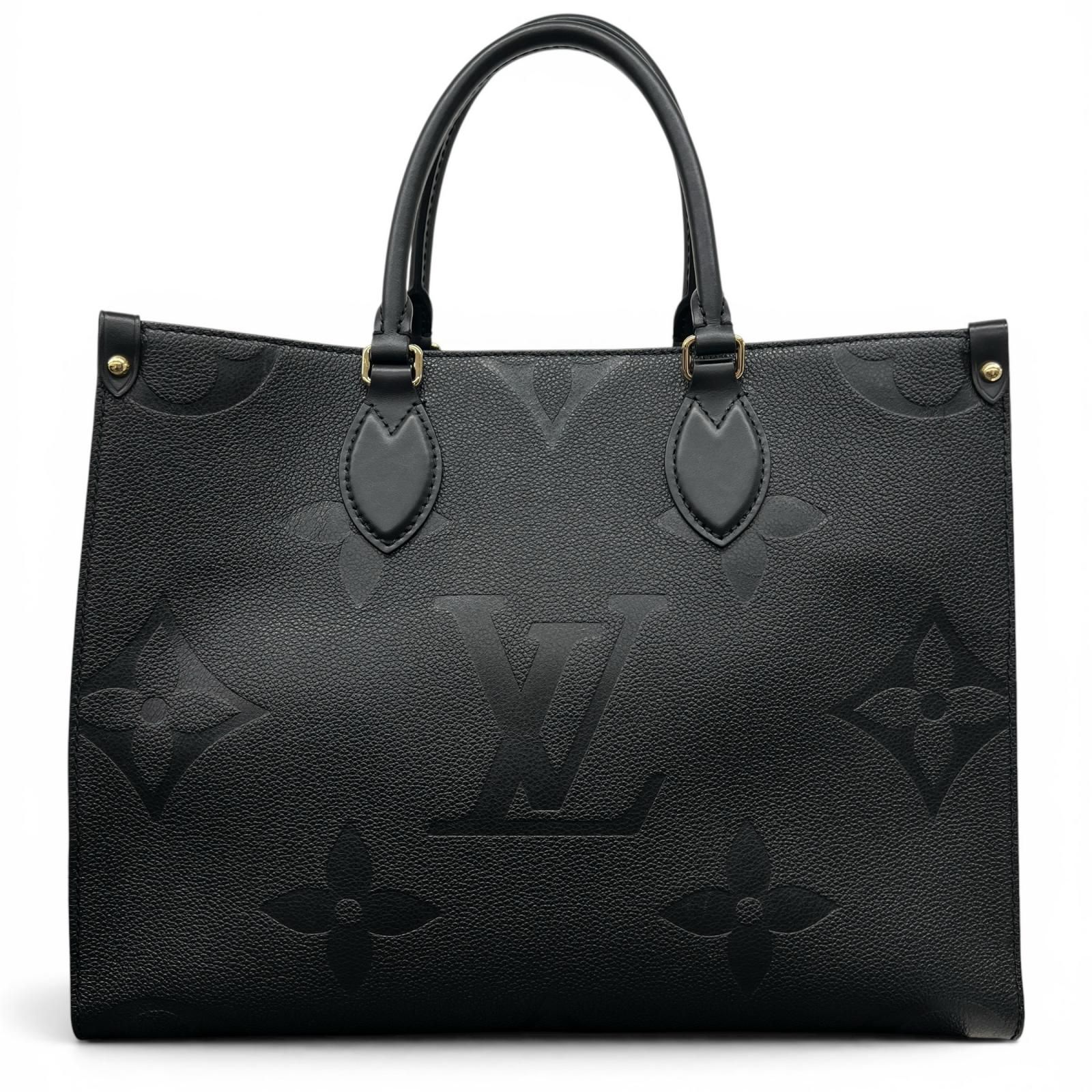 LOUIS VUITTON 極美品 ルイヴィトン オンザゴーMM モノグラムアンプラント ジャイアント 2way トートバッグ M45595 レザー RFID確認済 ブラック ビジネスバッグ ハンドバッグ ショルダーバッグ LV Aランク 中古 鑑定済 LOUIS VUITTON 極美品 ルイヴィトン オンザゴーMM モノグラムアンプラント ジャイアント 2way トートバッグ M45595 レザー RFID確認済 ブラック ビジネスバッグ ハンドバッグ ショルダーバッグ LV Aランク 中古 鑑定済
