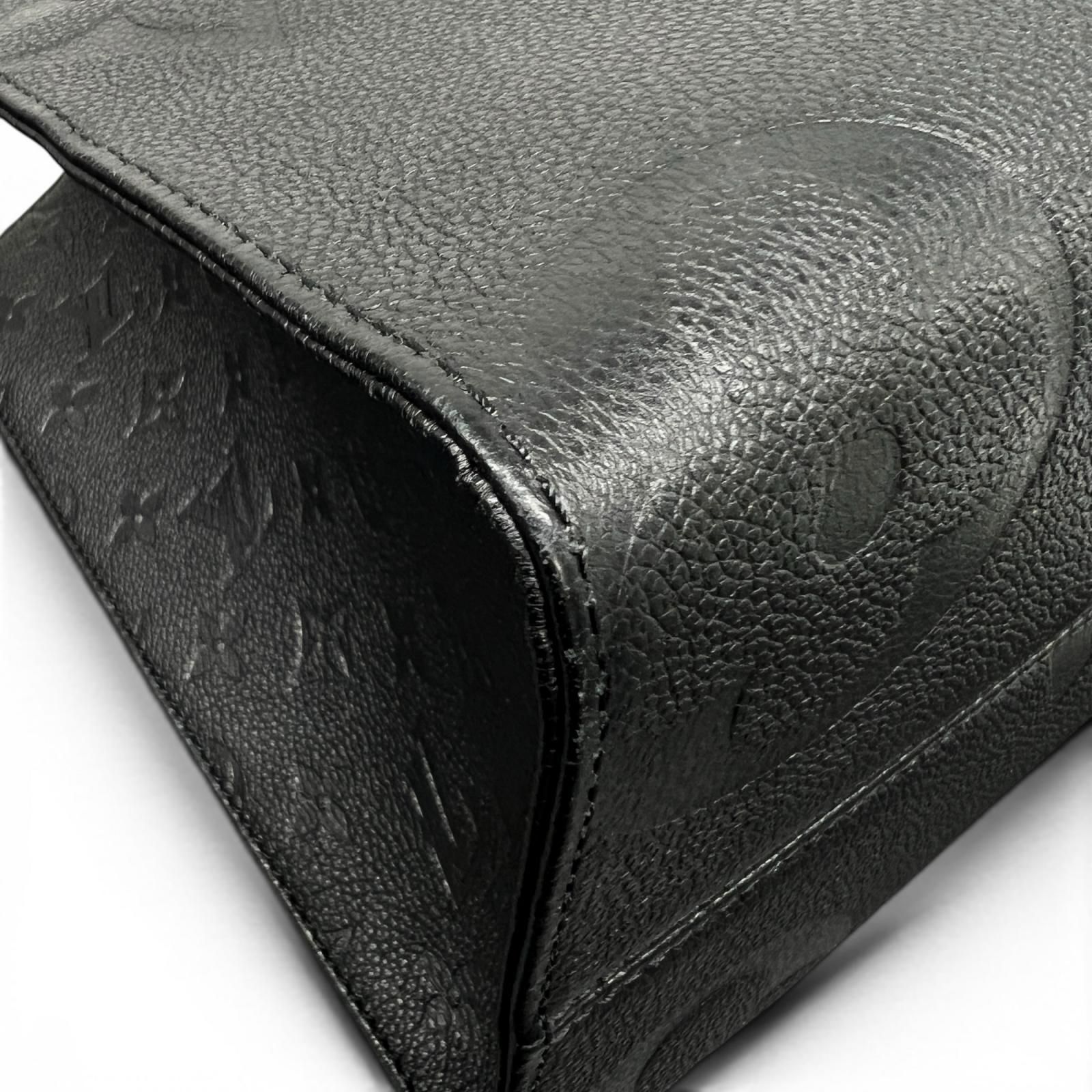 LOUIS VUITTON 極美品 ルイヴィトン オンザゴーMM モノグラムアンプラント ジャイアント 2way トートバッグ M45595 レザー RFID確認済 ブラック ビジネスバッグ ハンドバッグ ショルダーバッグ LV Aランク 中古 鑑定済 LOUIS VUITTON 極美品 ルイヴィトン オンザゴーMM モノグラムアンプラント ジャイアント 2way トートバッグ M45595 レザー RFID確認済 ブラック ビジネスバッグ ハンドバッグ ショルダーバッグ LV Aランク 中古 鑑定済