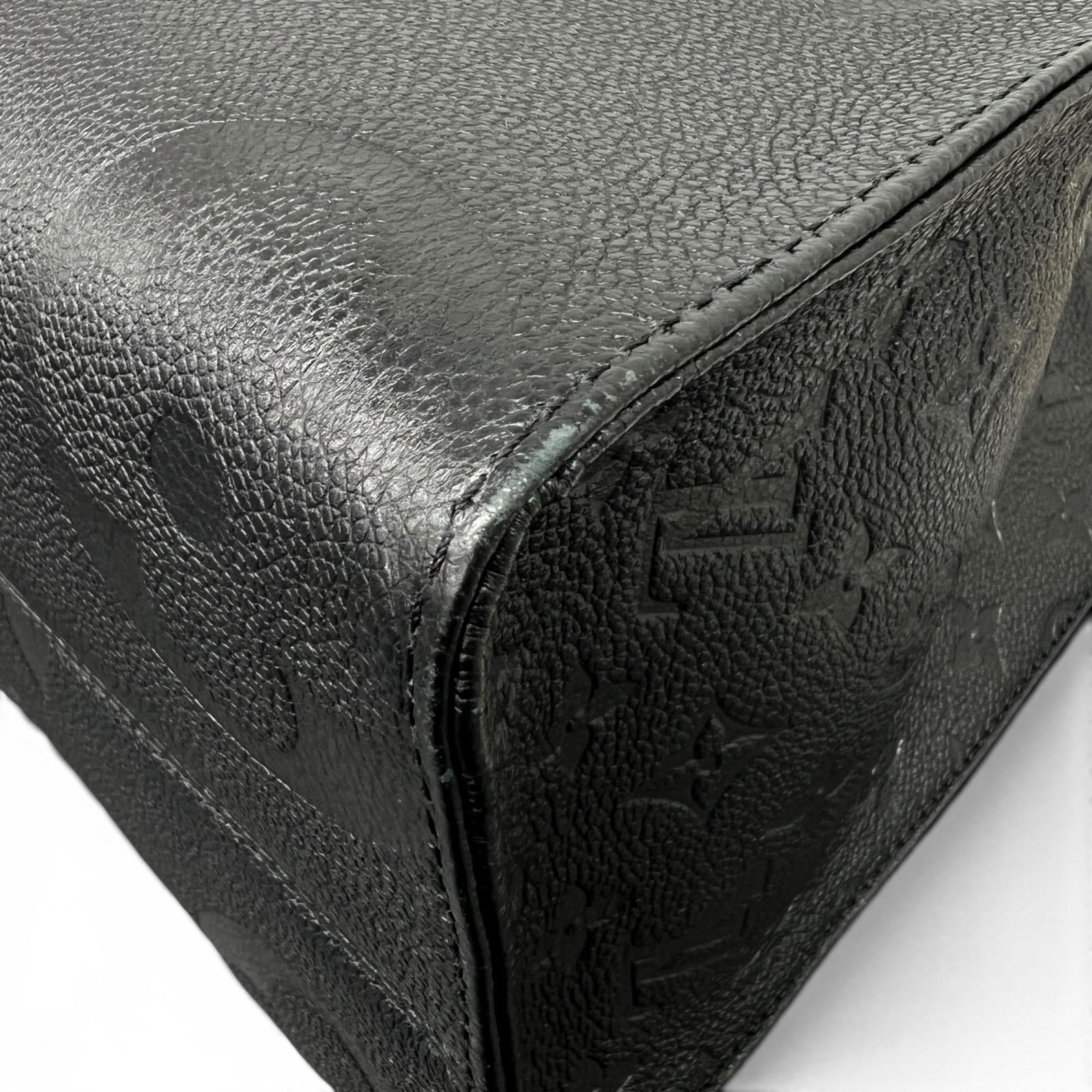 LOUIS VUITTON 極美品 ルイヴィトン オンザゴーMM モノグラムアンプラント ジャイアント 2way トートバッグ M45595 レザー RFID確認済 ブラック ビジネスバッグ ハンドバッグ ショルダーバッグ LV Aランク 中古 鑑定済 LOUIS VUITTON 極美品 ルイヴィトン オンザゴーMM モノグラムアンプラント ジャイアント 2way トートバッグ M45595 レザー RFID確認済 ブラック ビジネスバッグ ハンドバッグ ショルダーバッグ LV Aランク 中古 鑑定済
