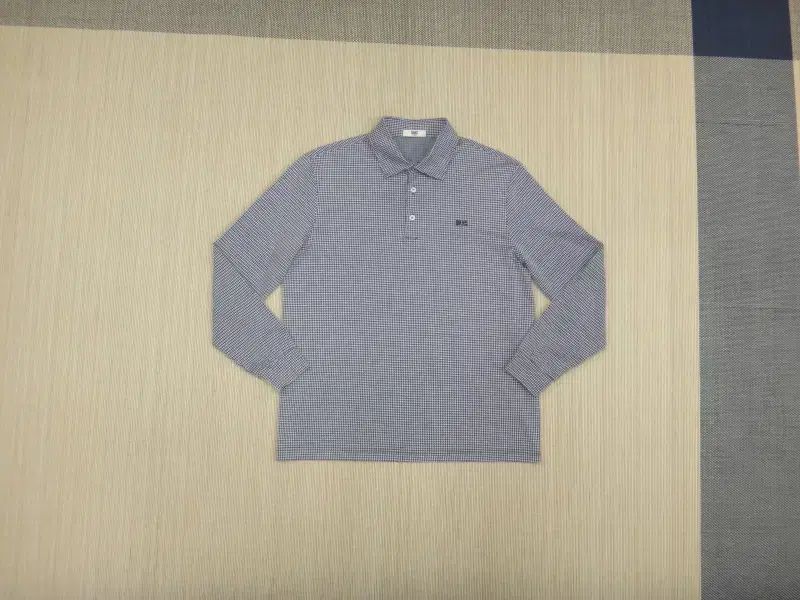 DAKS GOLF₍ダックス ゴルフ) ハウンドトゥース 長袖 KARA（カラ） Tシャツ