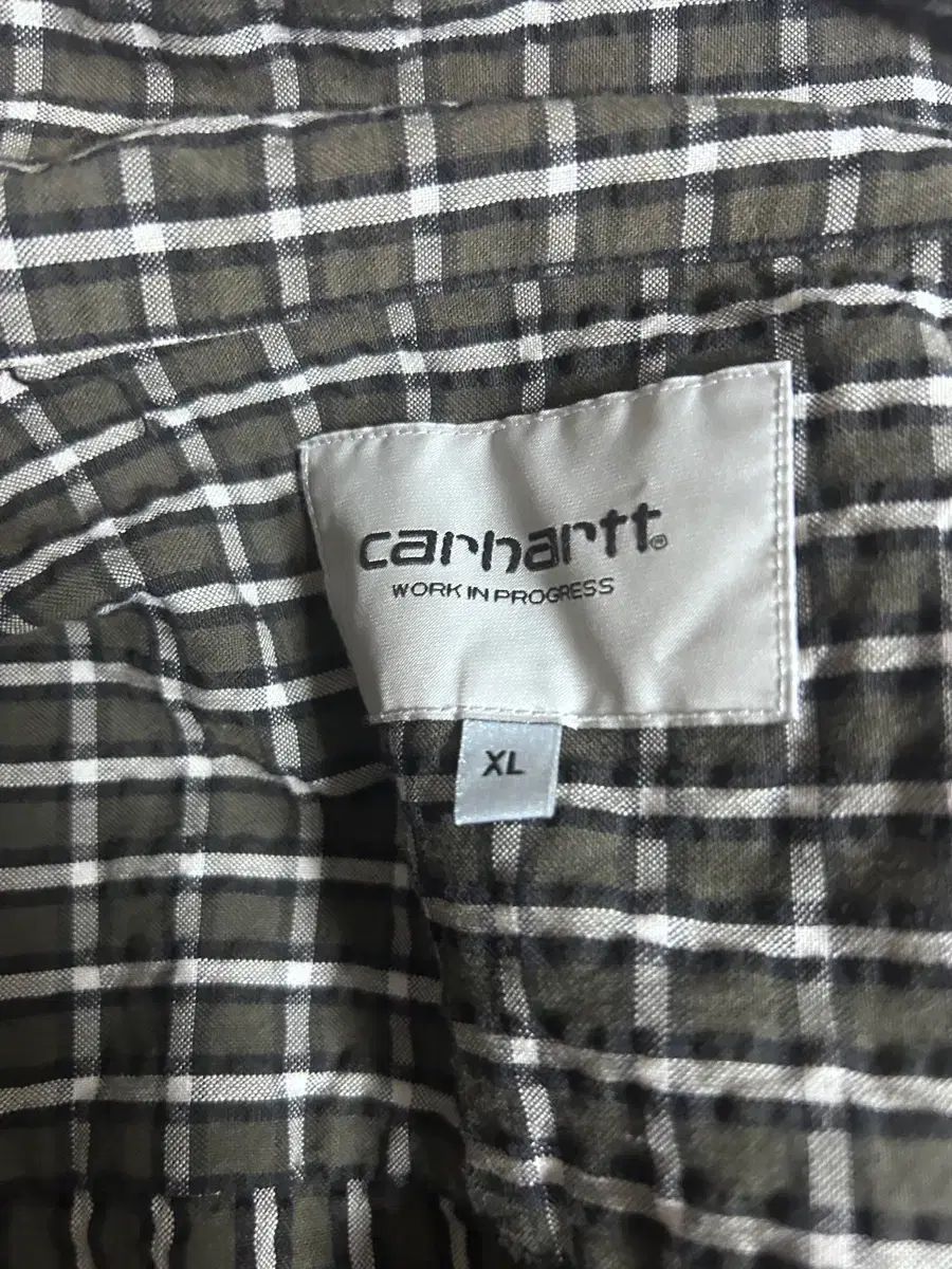 カーハート ワッフル チェック シャツ XL
