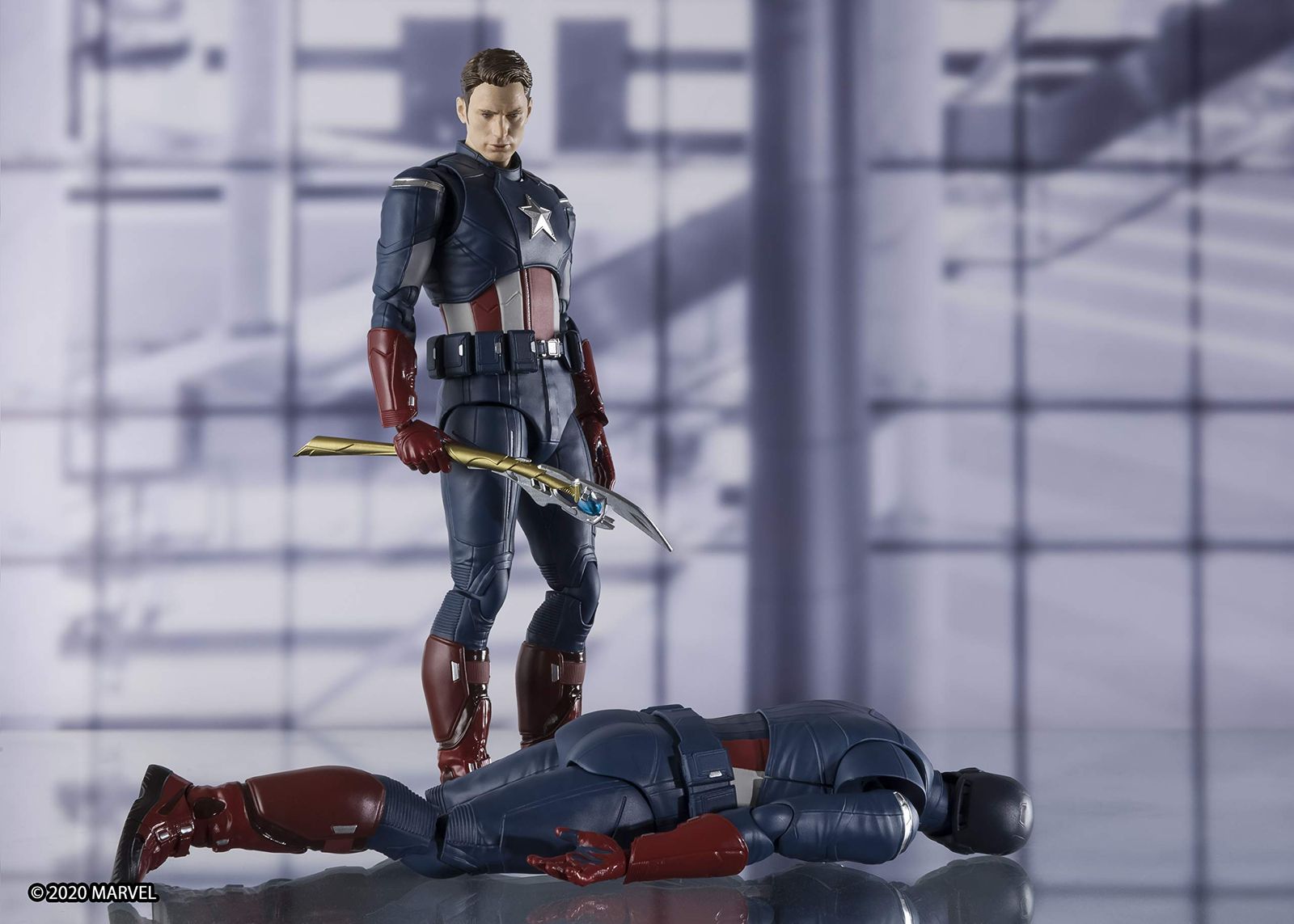 TAMASHII NATIONS S.H.Figuarts Captain America ‐ CAP VS. CAP EDITION ‐ (Avengers: Endgame) TAMASHII NATIONS S.H.Figuarts Captain America ‐ CAP VS. CAP EDITION ‐ (Avengers: Endgame)