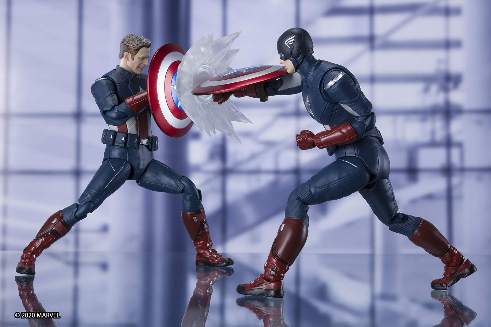 TAMASHII NATIONS S.H.Figuarts Captain America ‐ CAP VS. CAP EDITION ‐ (Avengers: Endgame) TAMASHII NATIONS S.H.Figuarts Captain America ‐ CAP VS. CAP EDITION ‐ (Avengers: Endgame)