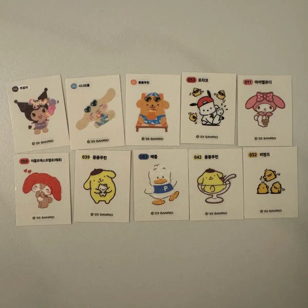 サンリオ シール ステッカー Projectオリーブ ティブティブシール付き 