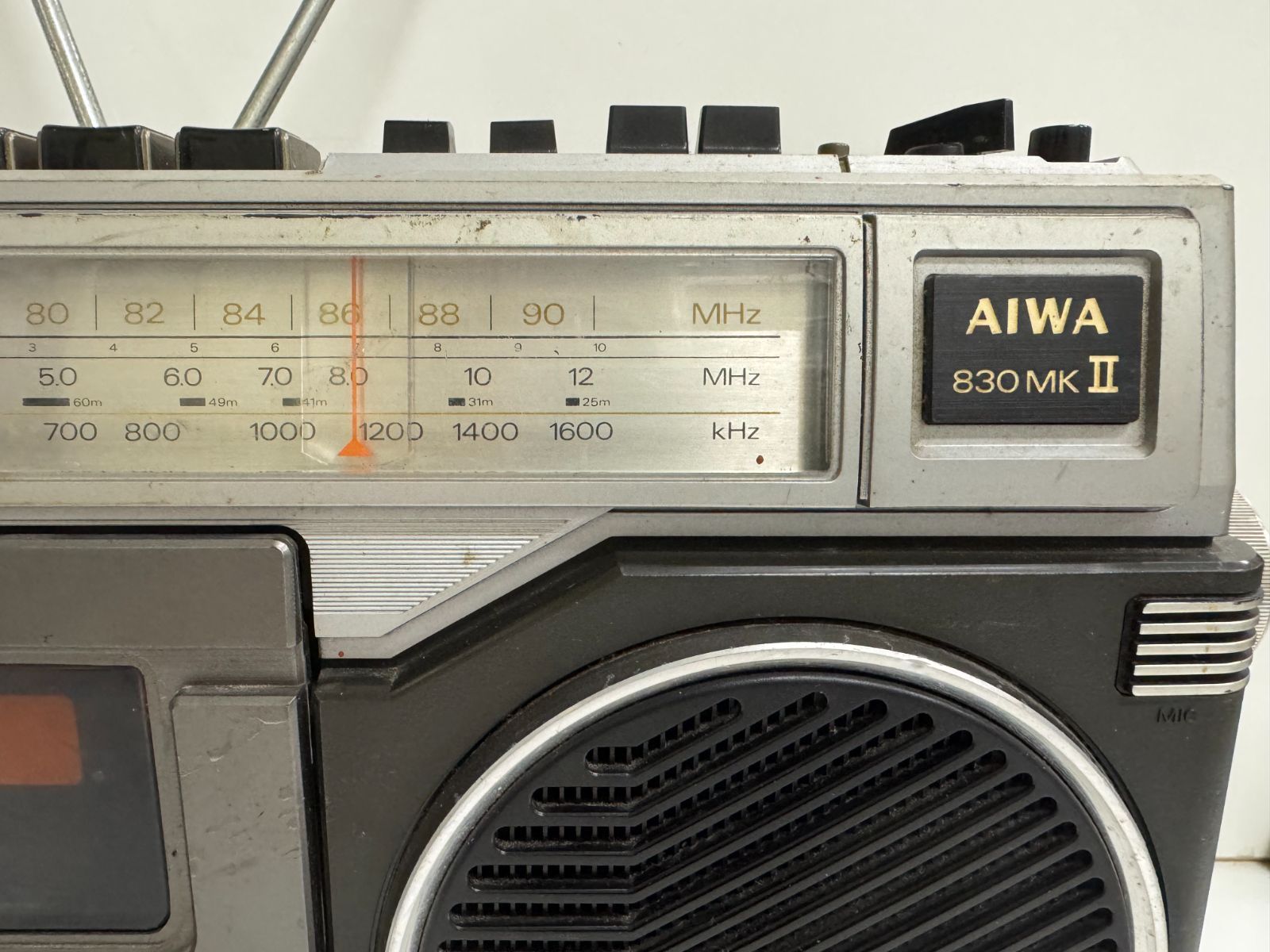 ジャンク品】AIWA TPR-830MKⅡ ラジカセ - メルカリ