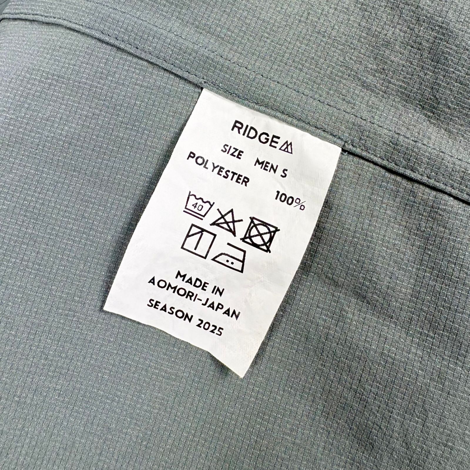 ✉️Men's S グリーン系 Ridge Mountain Gear ( リッジマウンテンギア ) ベーシック ロングスリーブ シャツ Basic Long Sleeve Shirt ポリエステル ウェア トップス インナー シャツ ロング