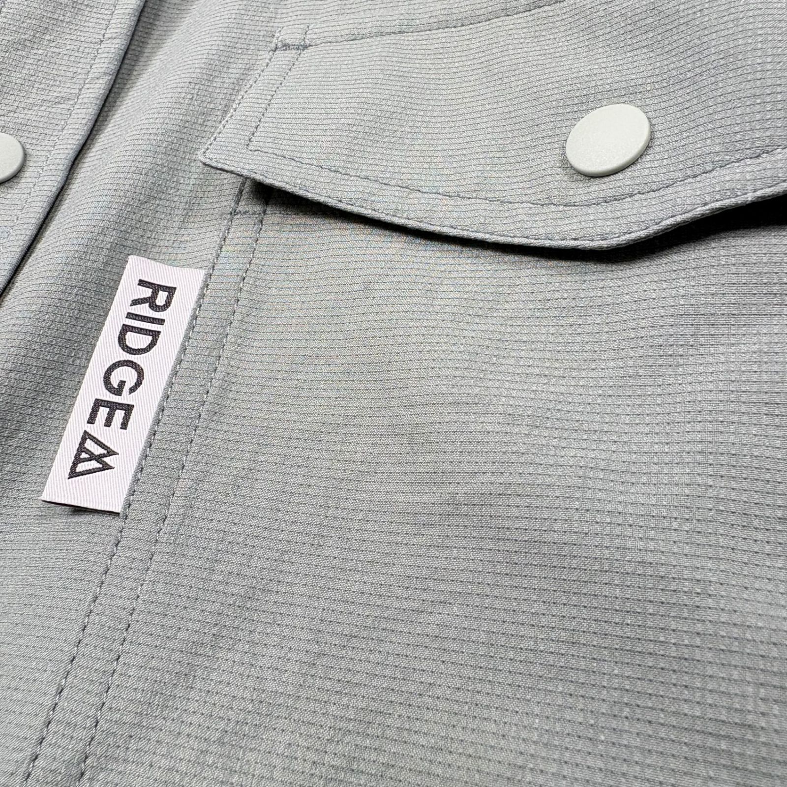 ✉️Men's S グリーン系 Ridge Mountain Gear ( リッジマウンテンギア ) ベーシック ロングスリーブ シャツ Basic Long Sleeve Shirt ポリエステル ウェア トップス インナー シャツ ロング