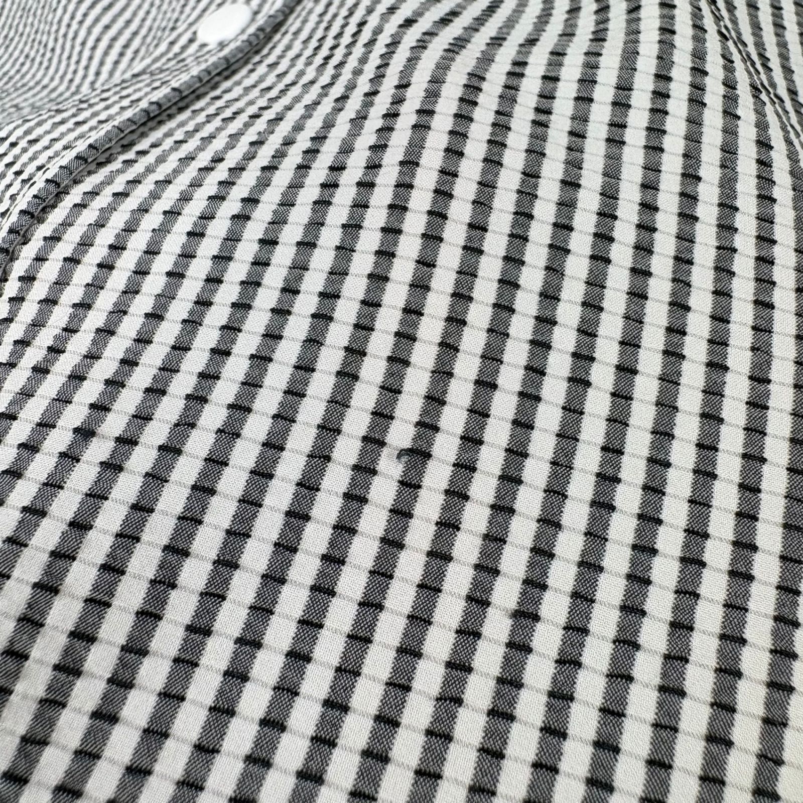 ✉️Men's S ホワイト系 Ridge Mountain Gear ( リッジマウンテンギア ) ベーシック ロングスリーブ シャツ ストライプ Basic Long Sleeve Shirt 