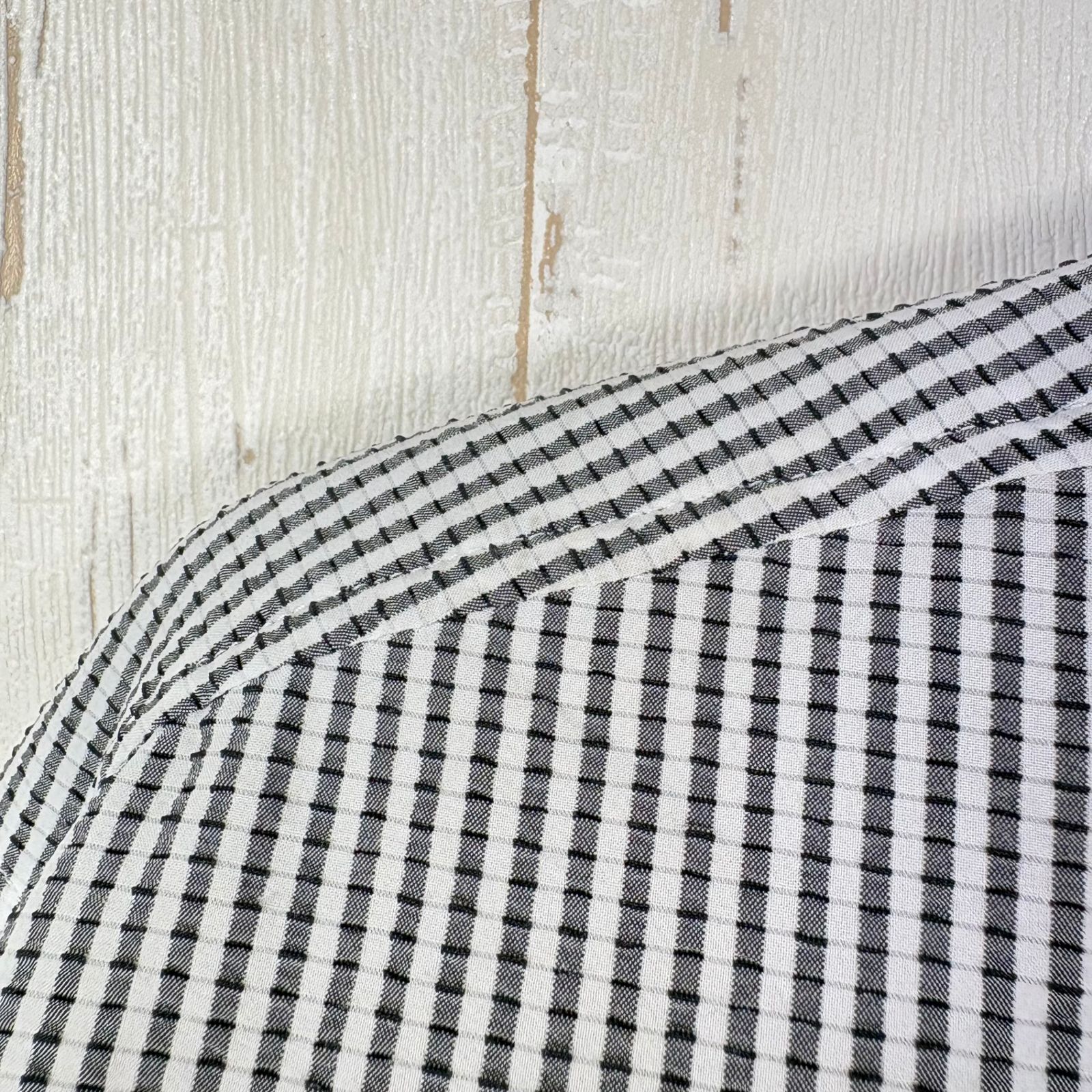 ✉️Men's S ホワイト系 Ridge Mountain Gear ( リッジマウンテンギア ) ベーシック ロングスリーブ シャツ ストライプ Basic Long Sleeve Shirt 