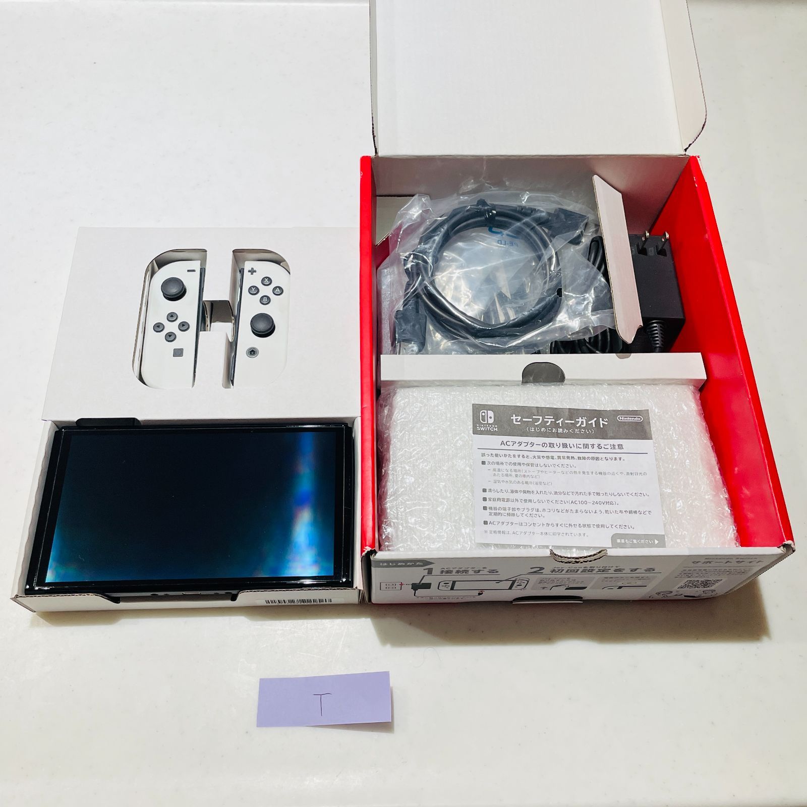 Nintendo Switch 有機EL モデル本体　付属品完備　やや傷あり Nintendo Switch 有機ELモデル ホワイト 付属品 完備 任天堂 スイッチ