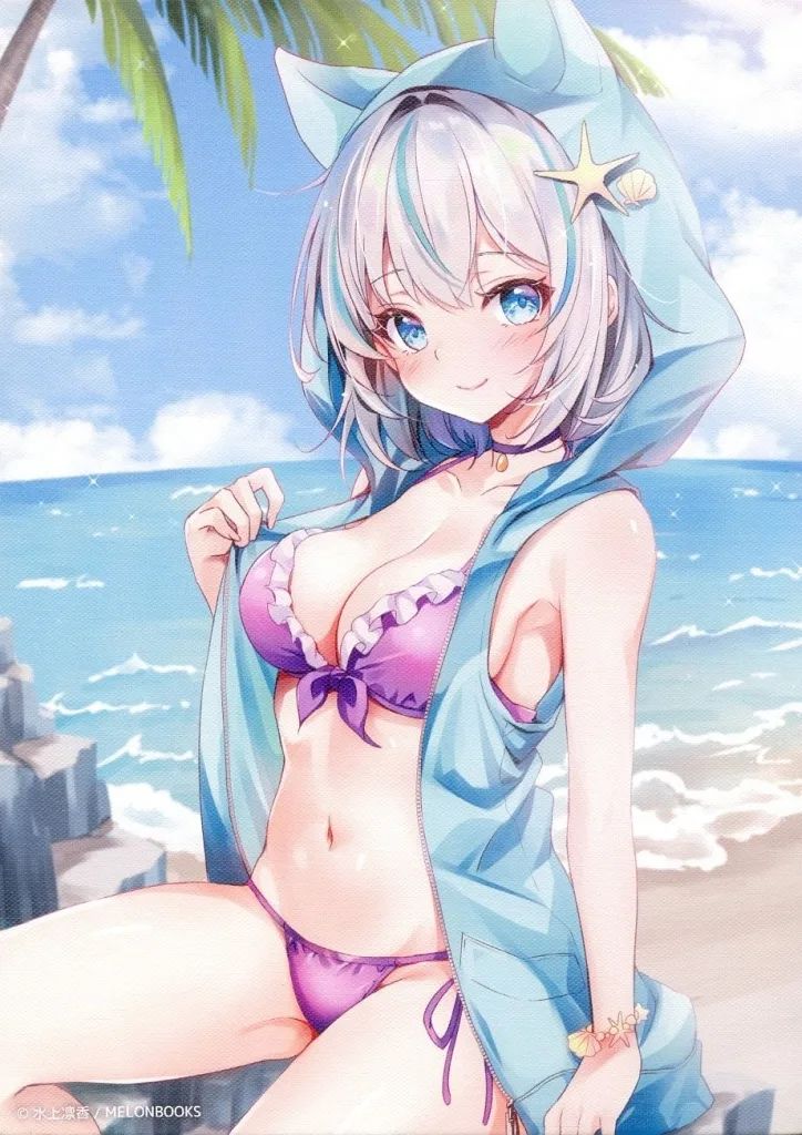 【中古】同人その他雑貨 【オリジナル】F4キャンバスアート(水上凛香) C104 SPECIAL SUMMER GOODS/メロンブックス