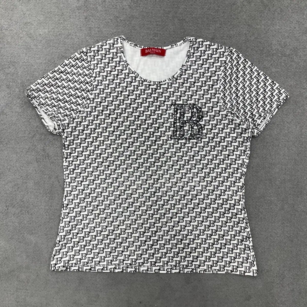 バルマン ジャパン BB モノグラム オールオーバー ロゴ Tシャツ