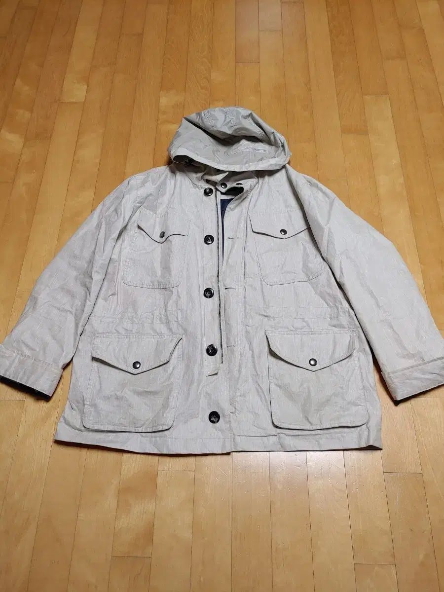 トミーヒルフィガー リネン フィールド ジャケット XL