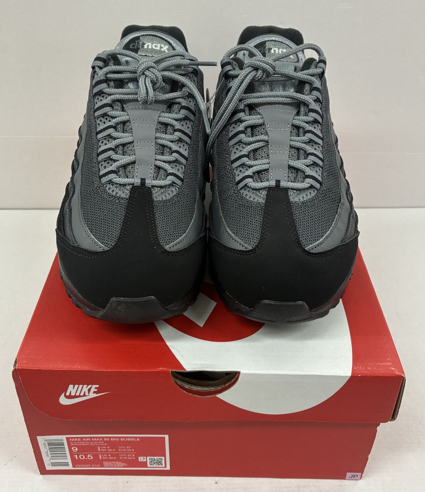 未使用 Nike Air Max 95 Big Bubble Black Lime Blast 27㎝ IQ0285-010 ナイキ エアマックス スニーカー 靴 【T1758-001】◆ 268