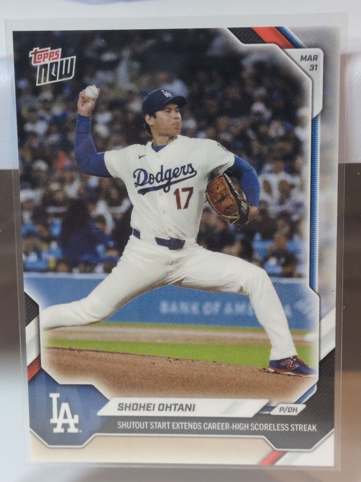 大谷翔平｜ Shohei Ohtani - 2026 MLB Topps NOW® - Card 37