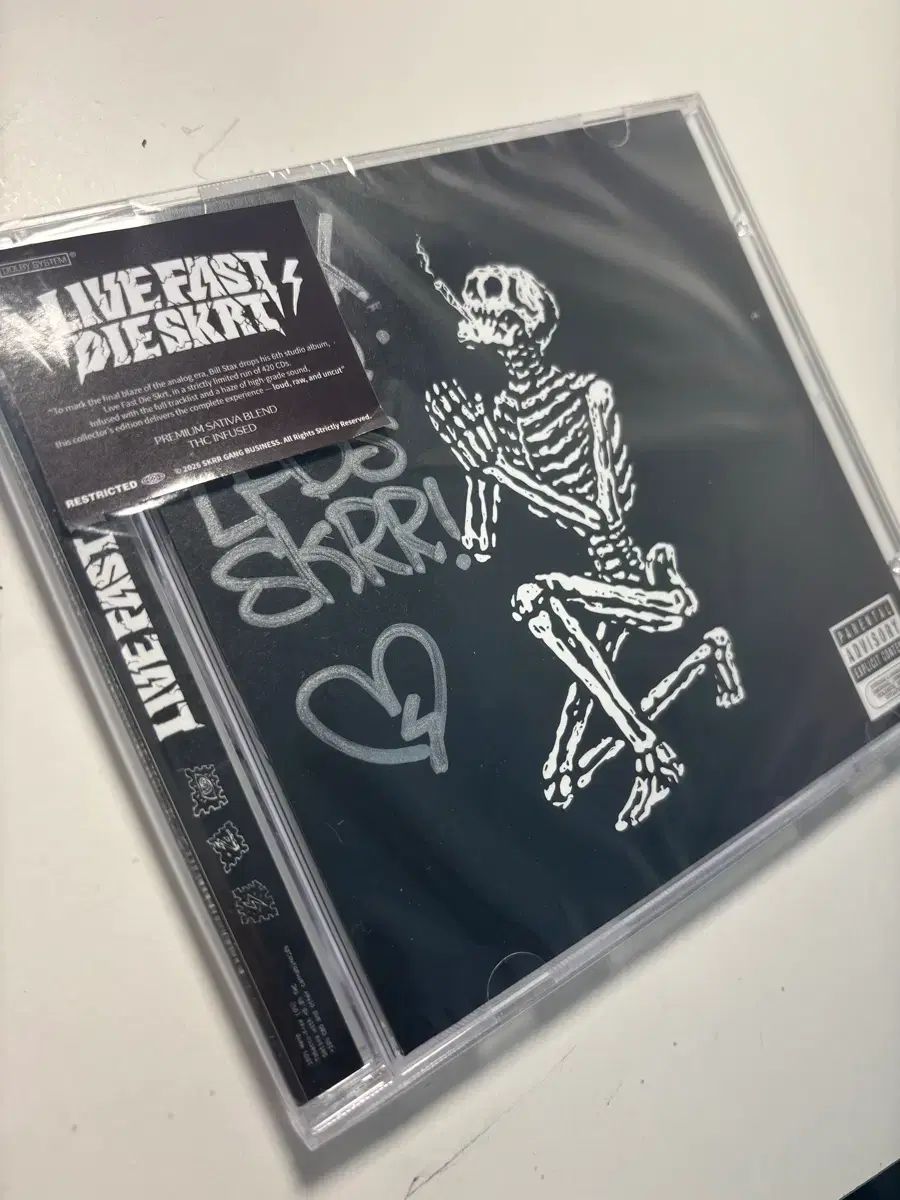 ビルスタック 未開封 LIVE FAST DIE SKIT CD