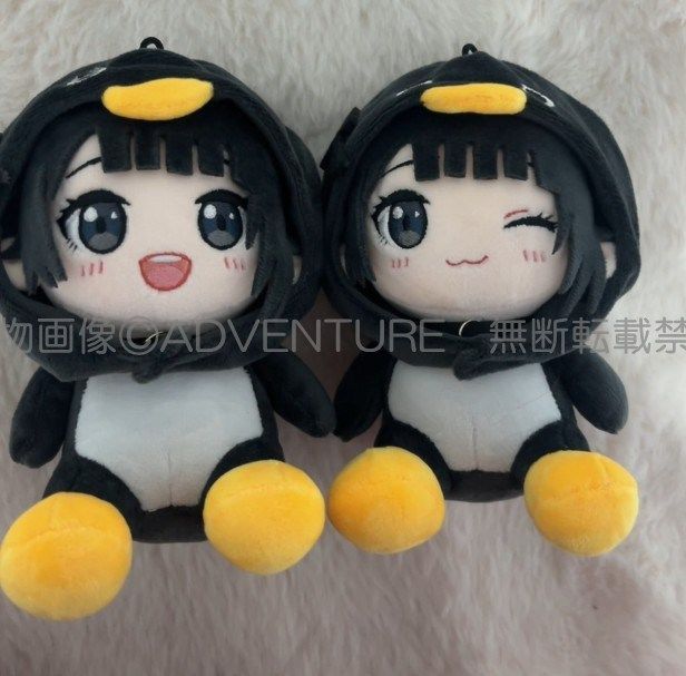 ググガガペンギン ぬいぐるみ2個セットE ウインク人形ググガガ