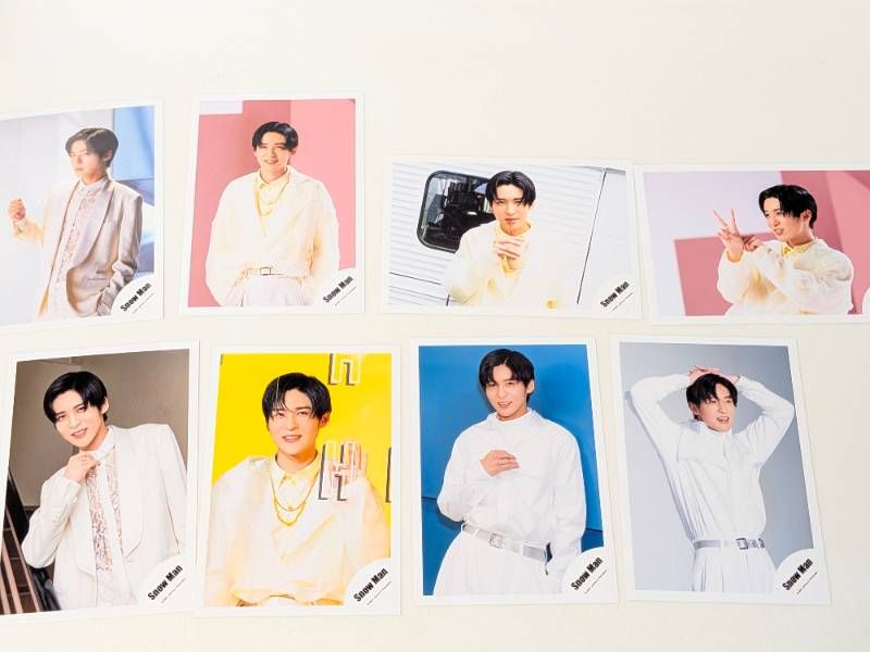 Snow Man 目黒蓮 Jr.時代含む 2019-2022年 公式写真 計108枚セット