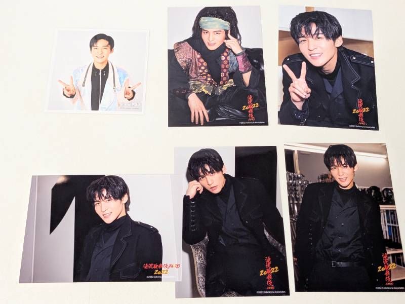 目黒蓮　公式写真 2019 2020 2022 2023 59枚 Snow Man 目黒蓮 Jr.時代含む 2019-2022年 公式写真 計108枚セット