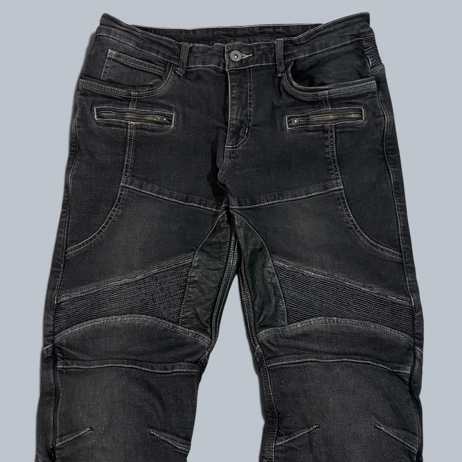 DEGNER デグナー 裏メッシュ パッド付 ライディングパンツ XL ブラック メンズ KT60-PT-KG