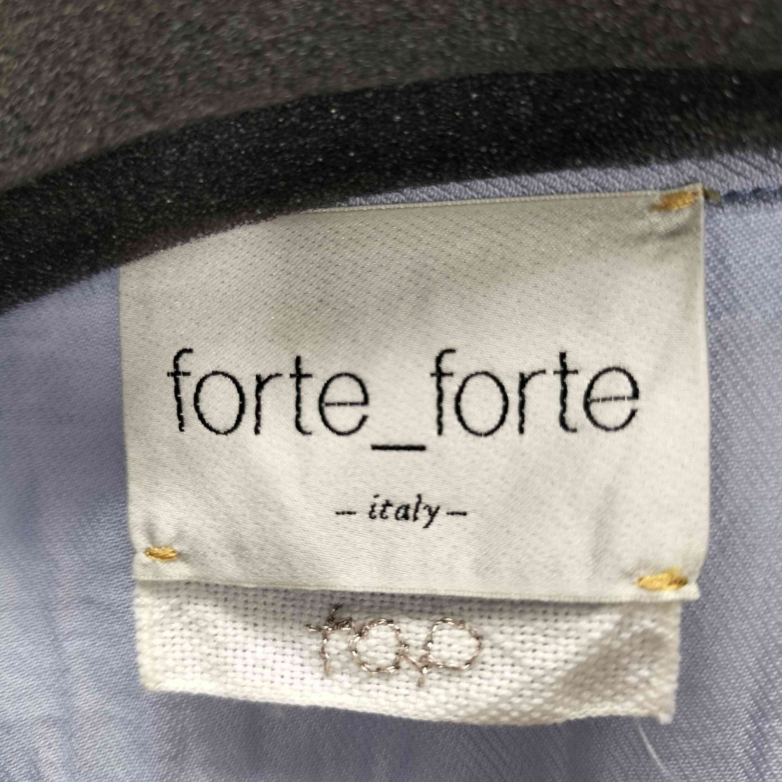 フォルテフォルテ forte forte イタリア製 半袖ブラウス レディース 1 