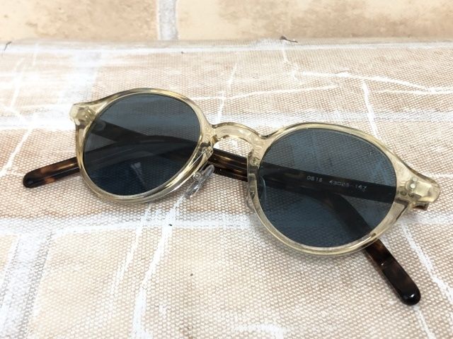 中古】 UNUSED アンユーズド 136 SUNGLASSES クリア×ブラウン
