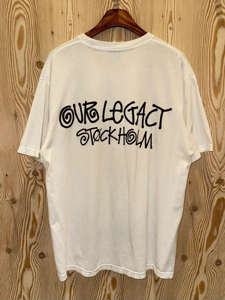 STUSSY x OUR LEGACY x DENIM TEARS Stockholm Tシャツ