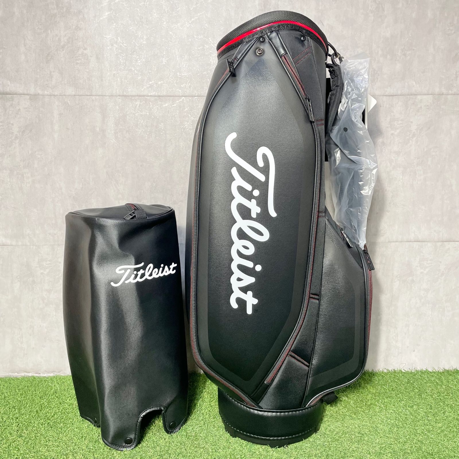 新品】Titleist タイトリスト キャディバッグ ゴルフバッグ ブラック