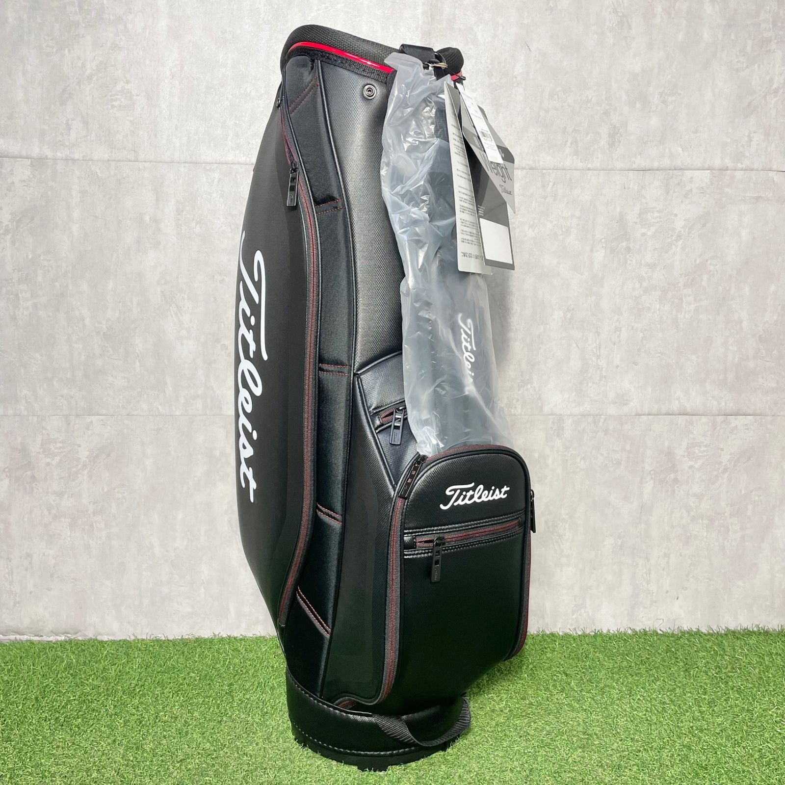 新品】Titleist タイトリスト キャディバッグ ゴルフバッグ ブラック